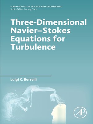 cover image of Three-Dimensional Navier-Stokes Equations for Turbulence